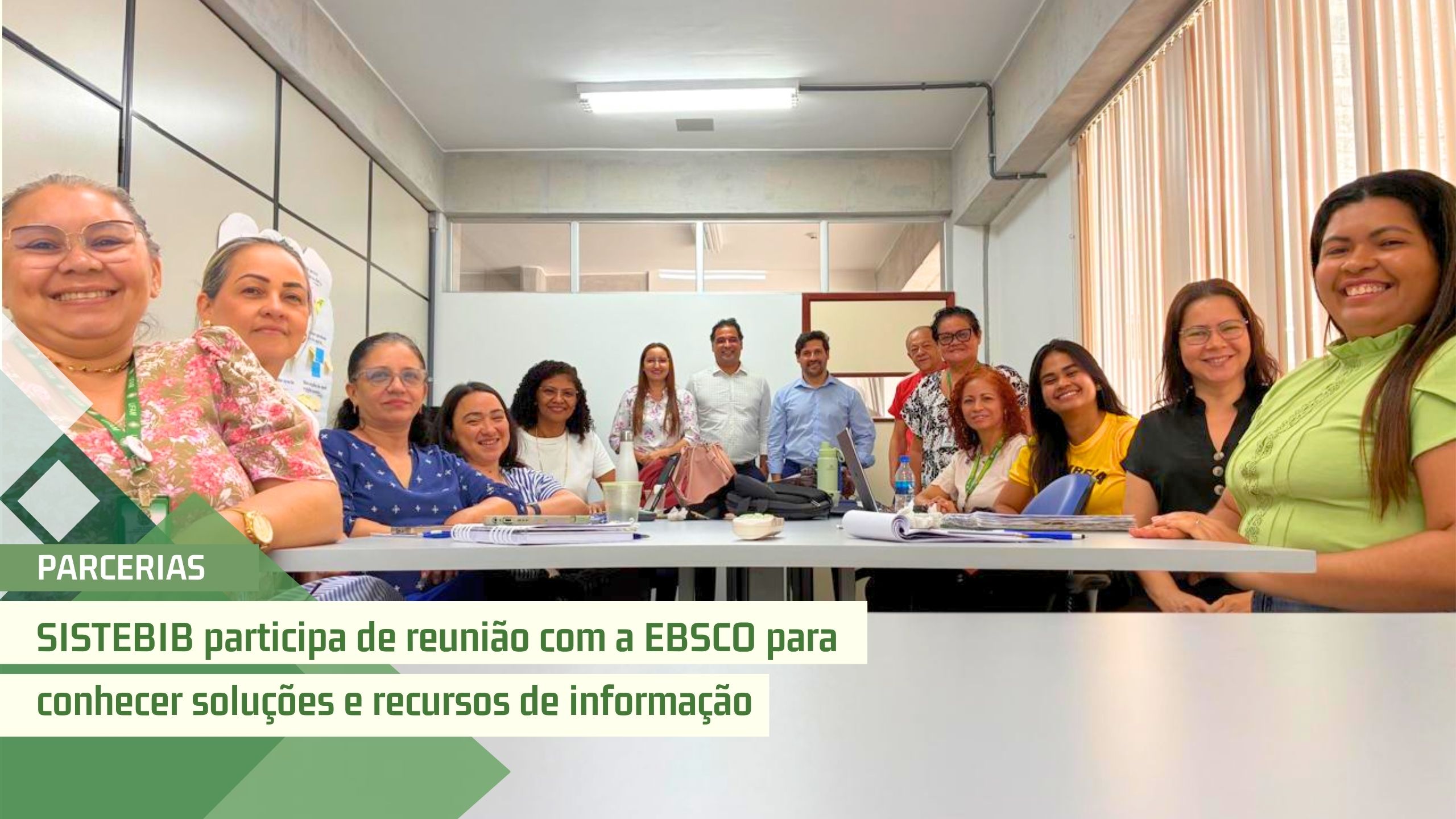 SISTEBIB participa de reunião com a EBSCO para conhecer soluções e recursos de informação
