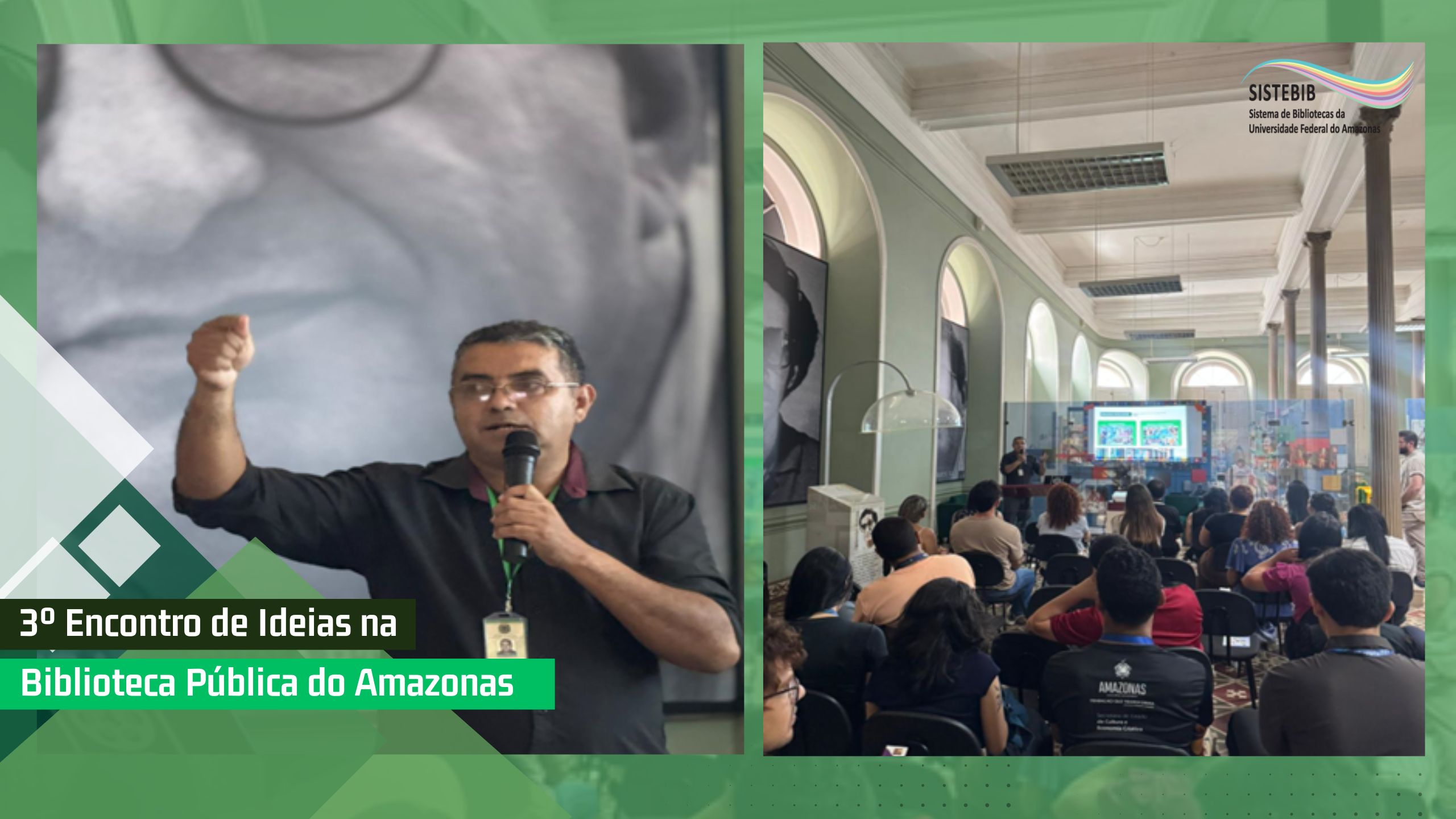 Projeto literário da Biblioteca do ISB/UFAM integra programação do Trocando ideias