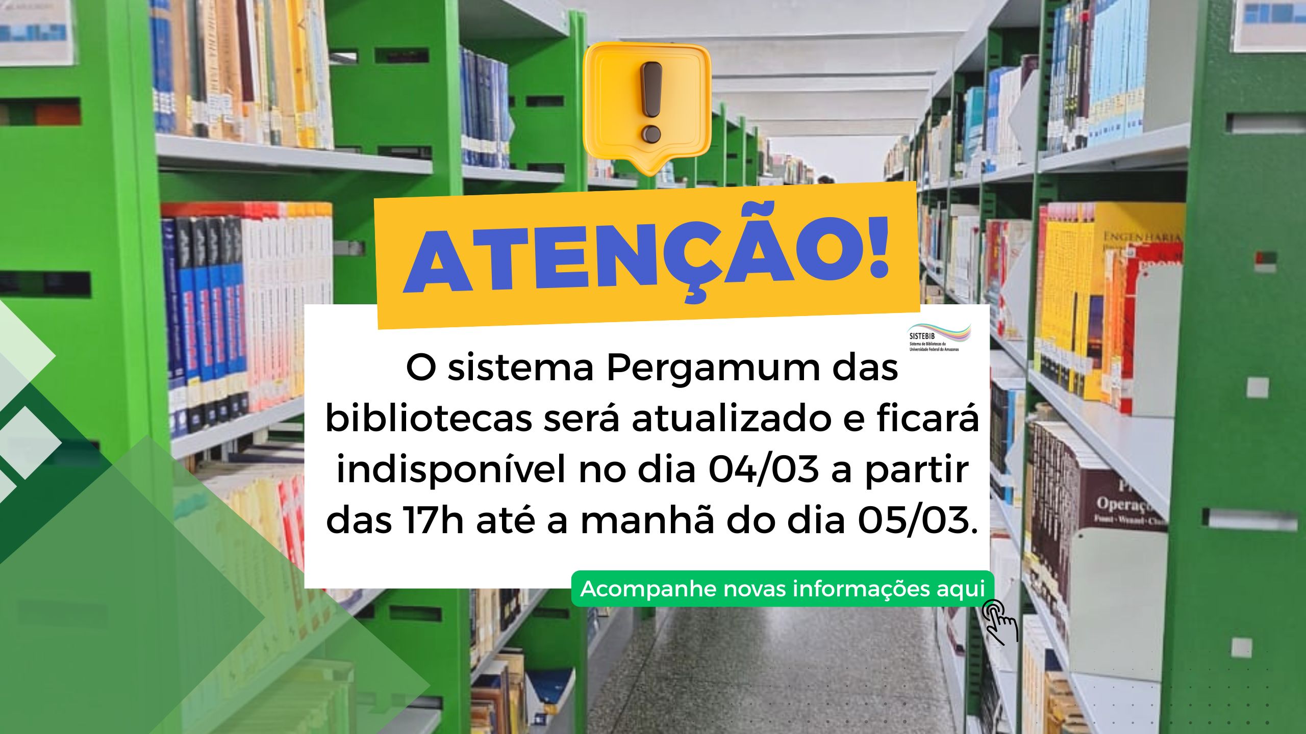 Atualização Pergamum UFAM