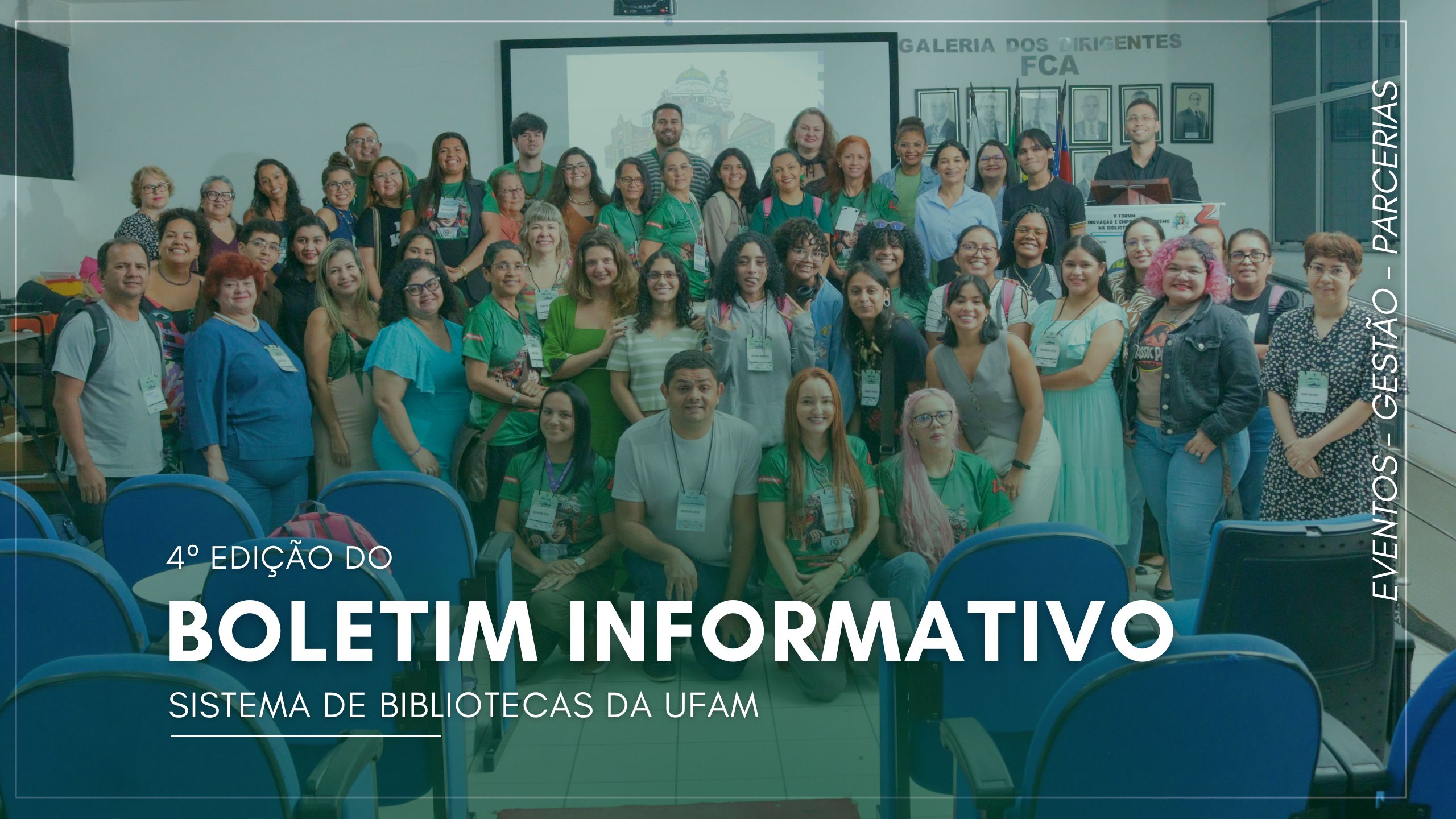 Sistema de Bibliotecas da UFAM lança Boletim informativo do período 2026/1
