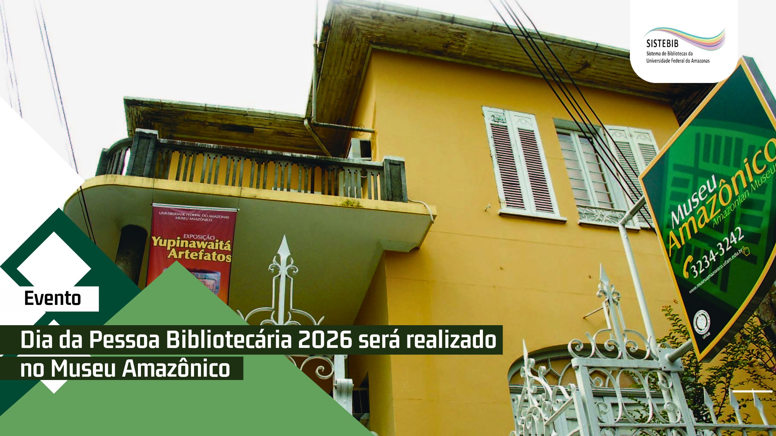 Dia da Pessoa Bibliotecária 2026 será realizado no Museu Amazônico