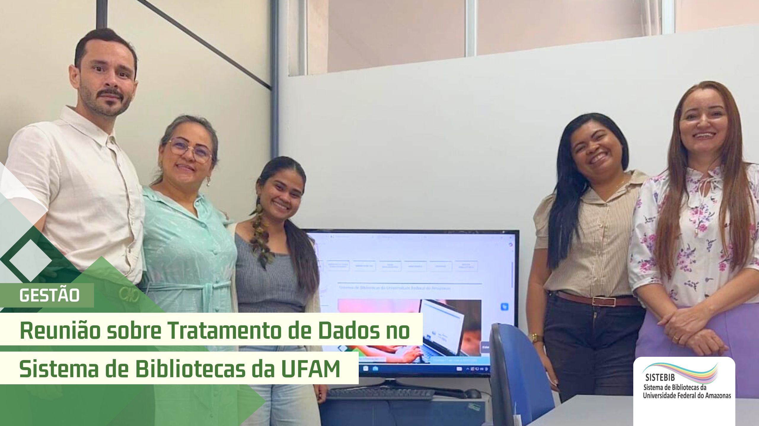 Reunião sobre Tratamento de Dados no Sistema de Bibliotecas da UFAM