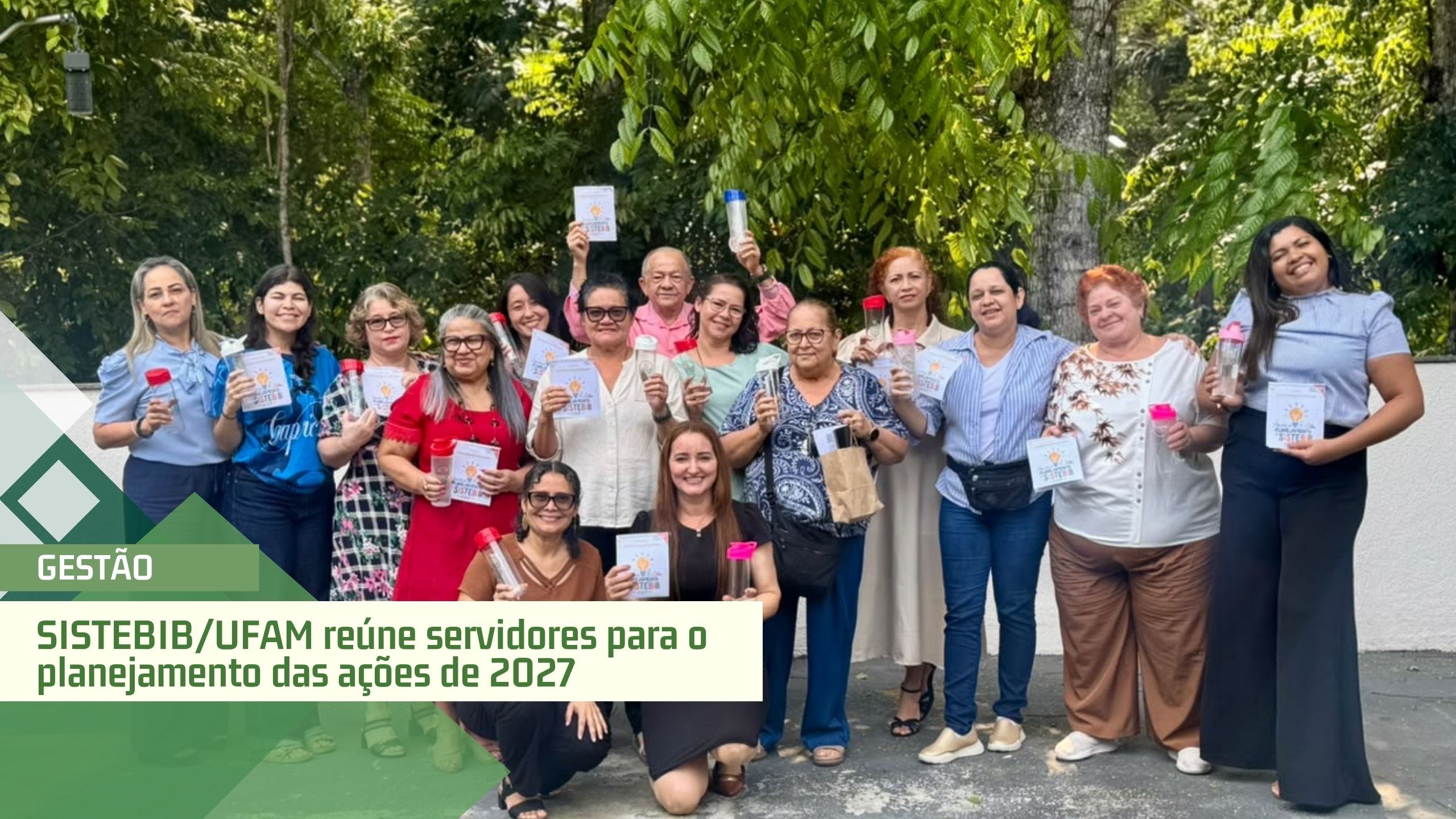 SISTEBIB/UFAM reúne servidores para o planejamento das ações de 2027