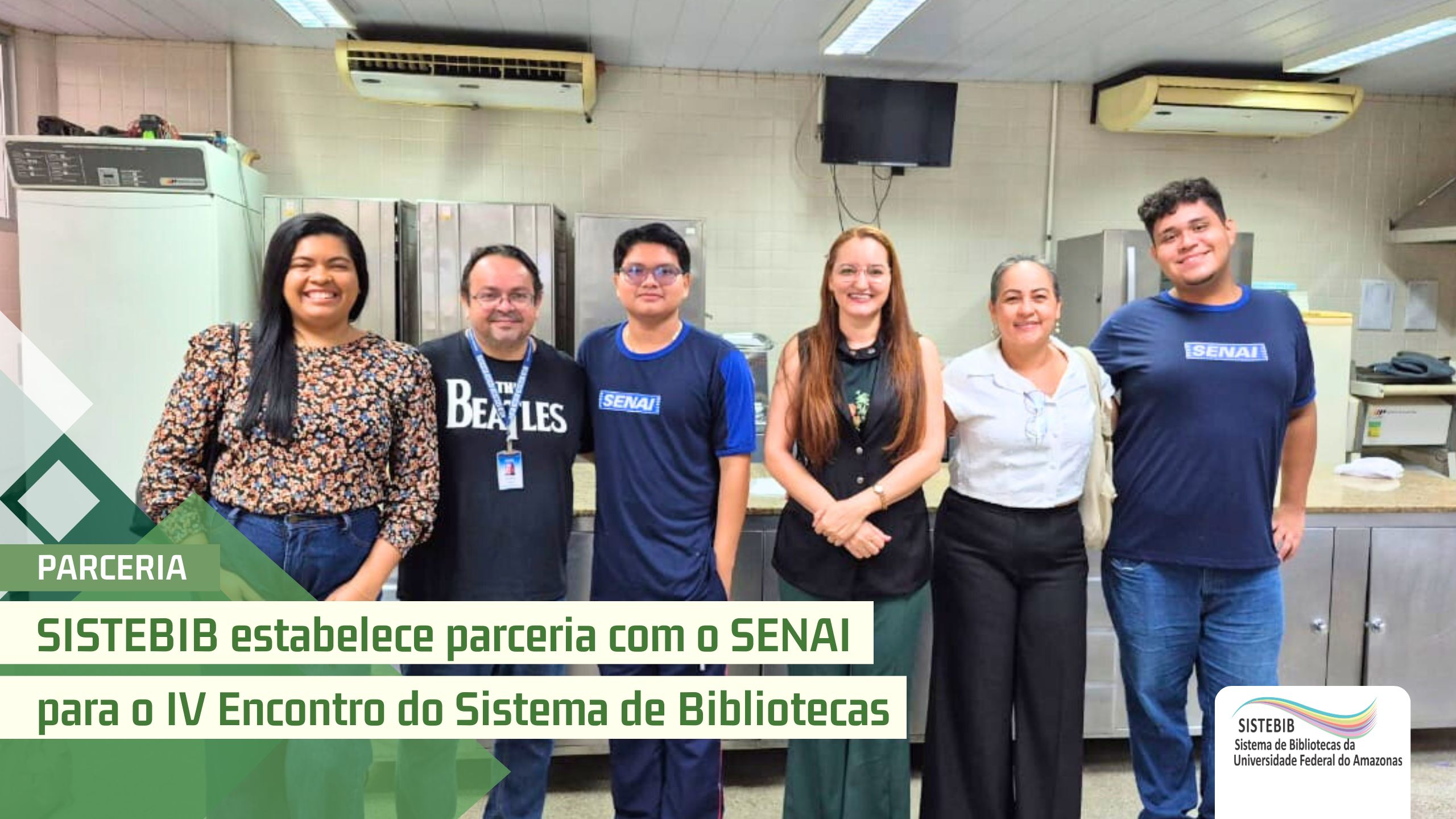 SISTEBIB estabelece parceria com o SENAI para o IV Encontro do Sistema de Bibliotecas